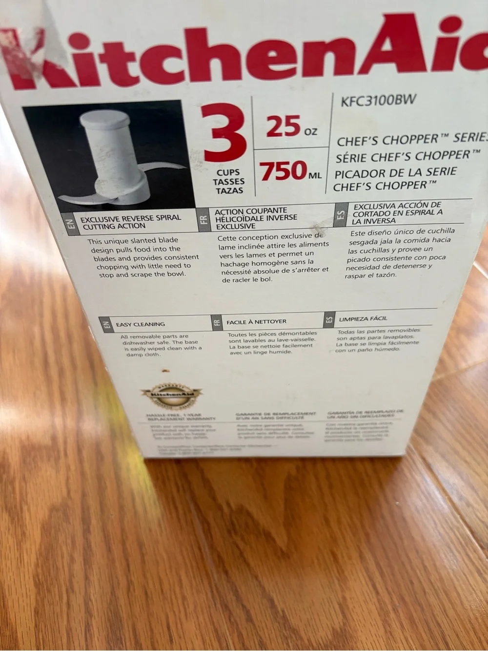 KitchenAid 3 Cup Food Chopper in Blue